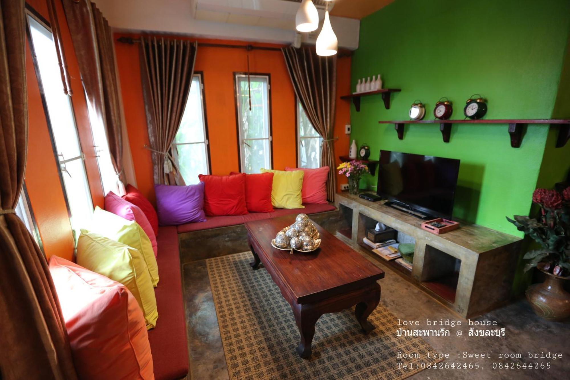 Love Bridge House บ้านสะพานรัก Sangkhla Buri Kamer foto